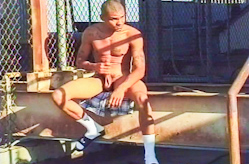 Bad Boy Beats his Meat