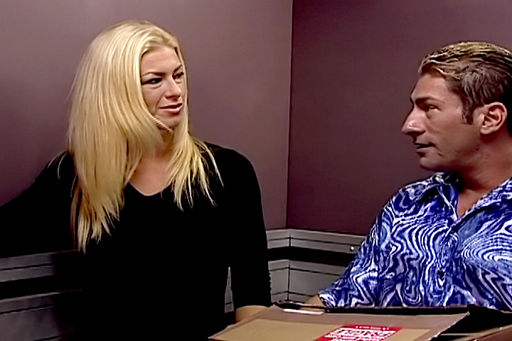 Hot Blonde Fucking in Elevator